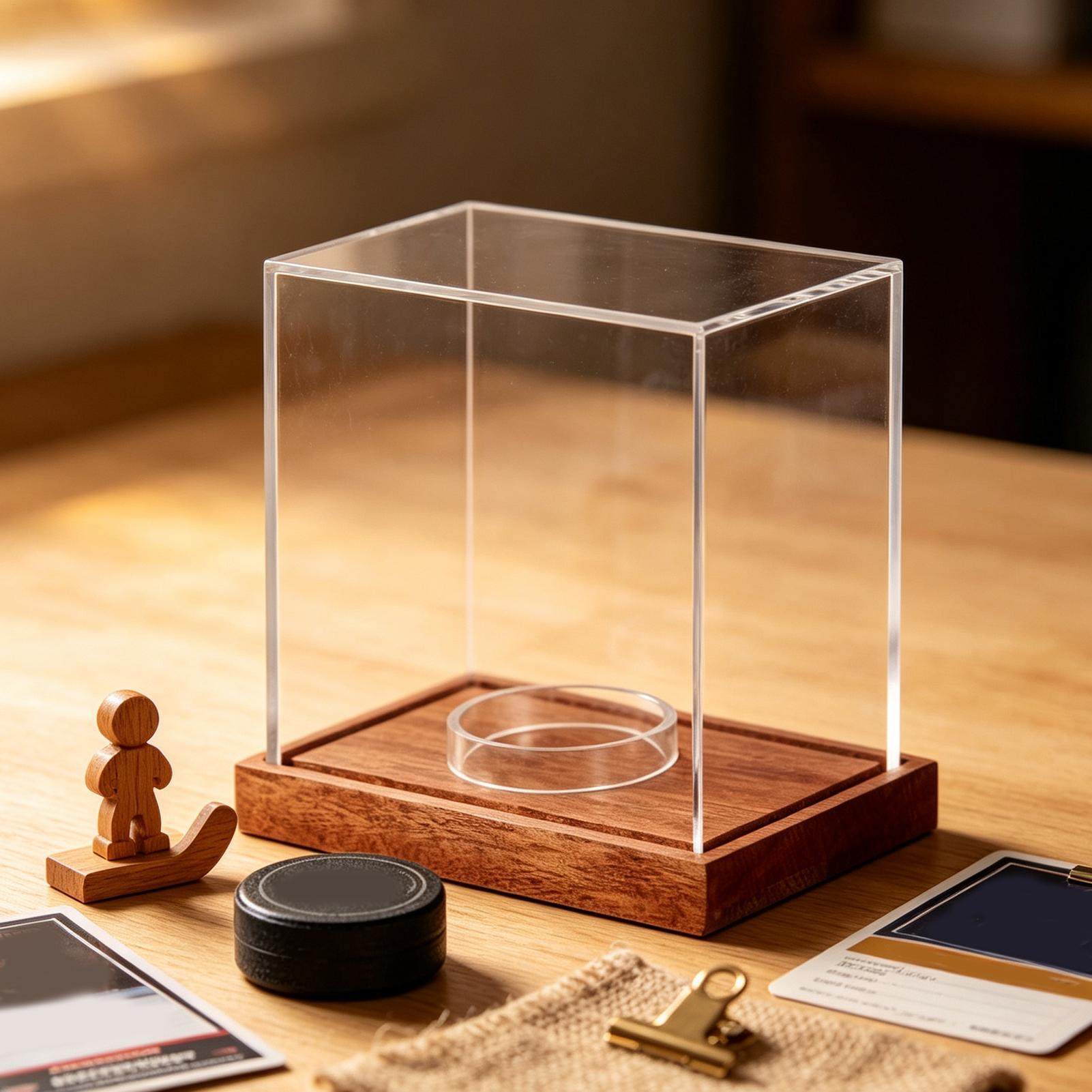 Hockey Puck Display Case Clear - Display Case Acrylic ulasan dan harga