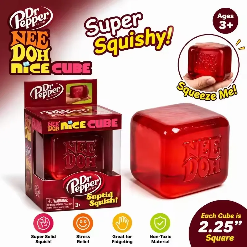 Dr Pepper X NeeDoh Nice Cube S - Fidget Cube Original ulasan dan harga