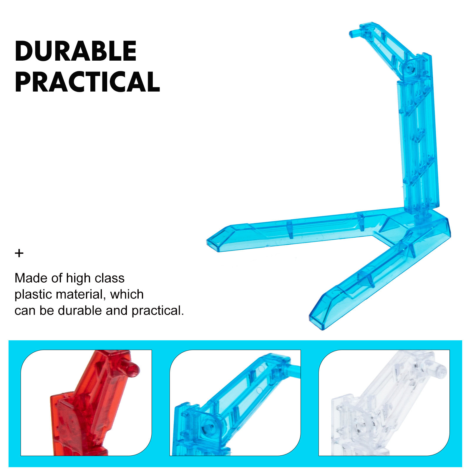 3pcs Durable Plastic Action Fi - Action Figure Stand ulasan dan harga